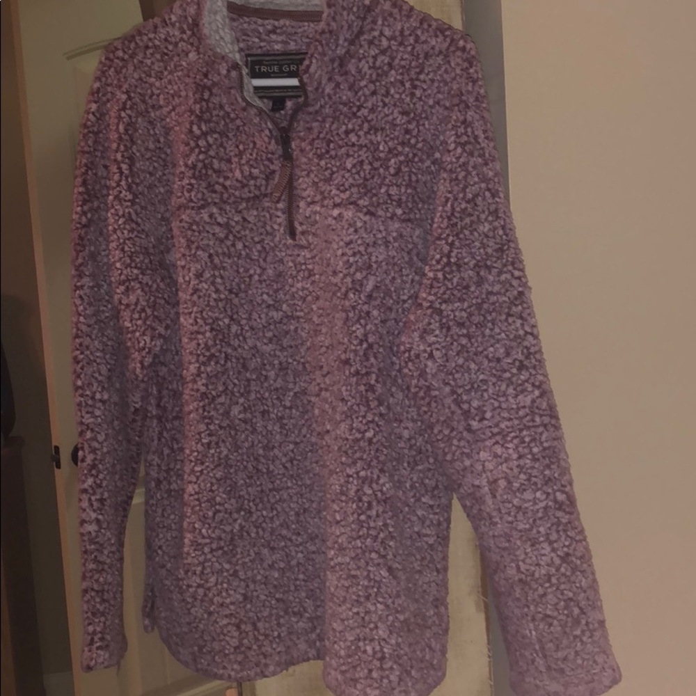 TRUE GRIT Sherpa pullover large - Picture 4 of 5